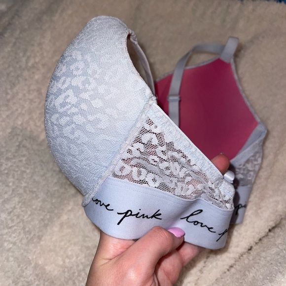 Pink Victoria Secret Push-up Bra - Picture 2 of 4